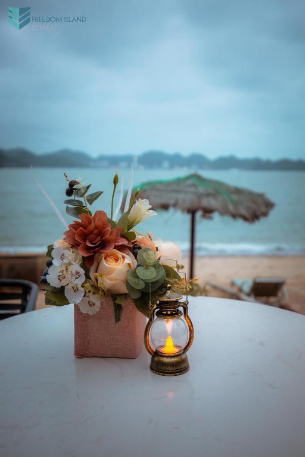 Catba Freedom Island Retreat Hostel Xuan Dam ภายนอก รูปภาพ
