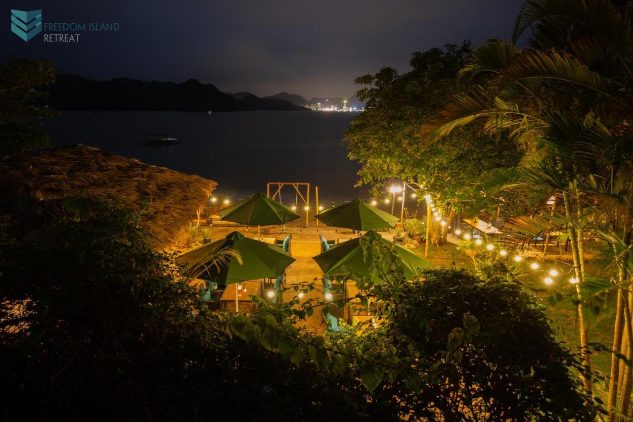 Catba Freedom Island Retreat Hostel Xuan Dam ภายนอก รูปภาพ