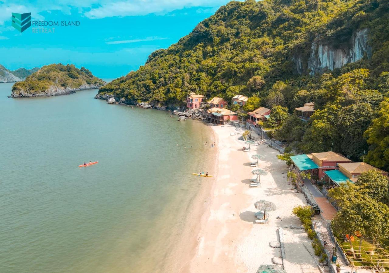 Catba Freedom Island Retreat Hostel Xuan Dam ภายนอก รูปภาพ